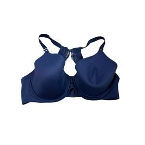 Soma Embraceable Racerback Bra Navy Lace Back 42DD